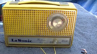 LaSonic Funny Electronics AM Transistor Radio Repair