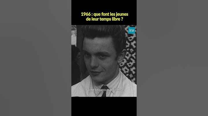 Les jeunes et leurs loisirs en 1966 👌 #INA #shorts