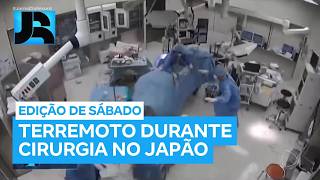 Médicos No Japão São Surpreendidos Por Terremoto Durante Cirurgia Assista