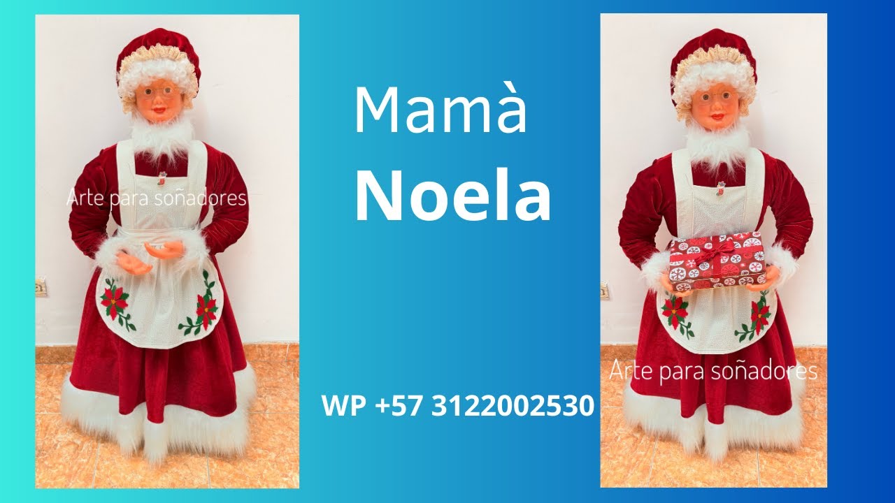 COMO HACER UN CUERPO PARA UNA MAMÀ NOELA  /ARTE PARA SOÑADORES