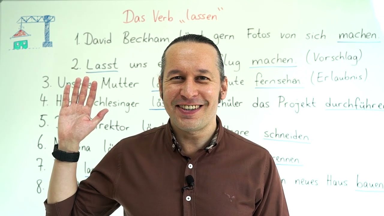 Almanca B2 INTENSIV Ders - 14 Das Verb " lassen "