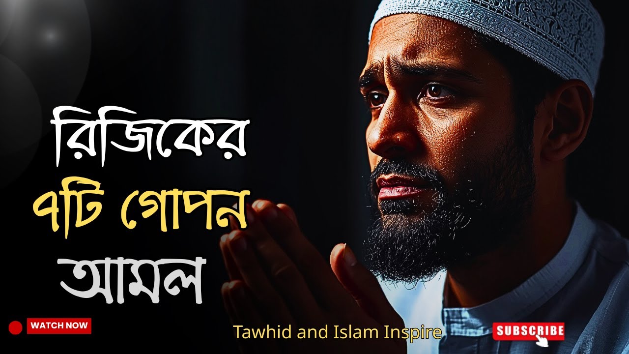 রিজিক বৃদ্ধি ও বরকতের ৭টি গোপন আমল | Rizq Barakah | Islamic Reminder | Tawhid and Islam Inspire