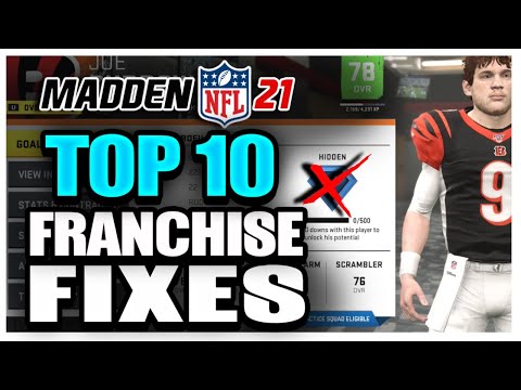 Madden 21 Top 10 Franchise Fixes and Improvements