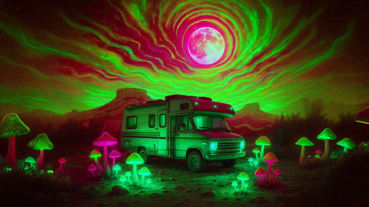 Psychedelic Desert Chill Music | Midnight Mushroom Caravan