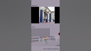 Obstacle assignment in Animschool  #animation #3danimation