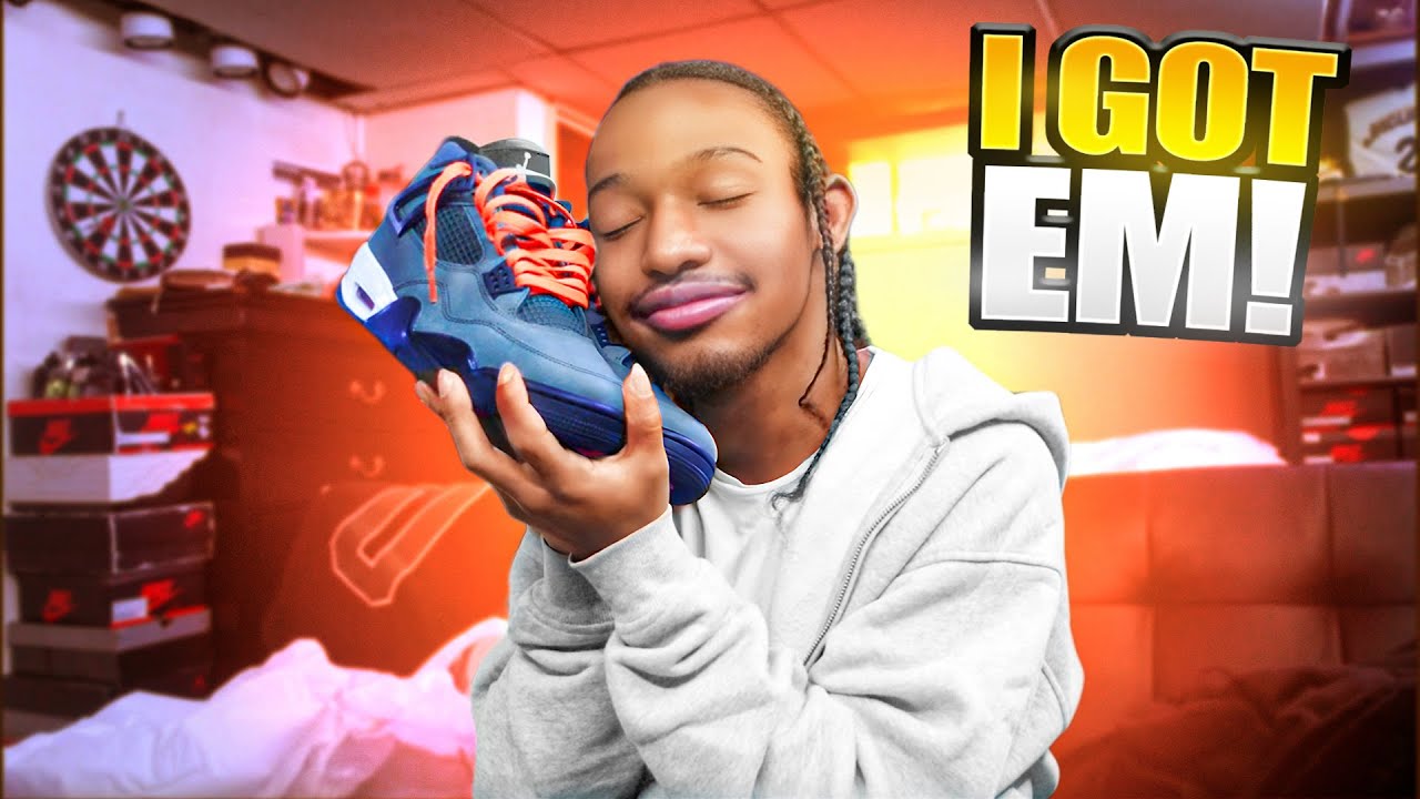 I GOT EM 👀 THE UNDEFEATED 4S !!!!! NEW PICK UP VIDEO🔥