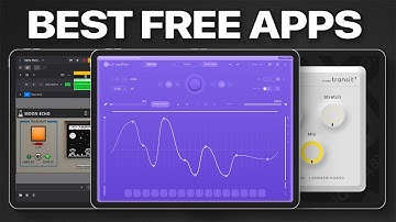I Found the Best FREE Music Production Apps for Logic Pro on iPad