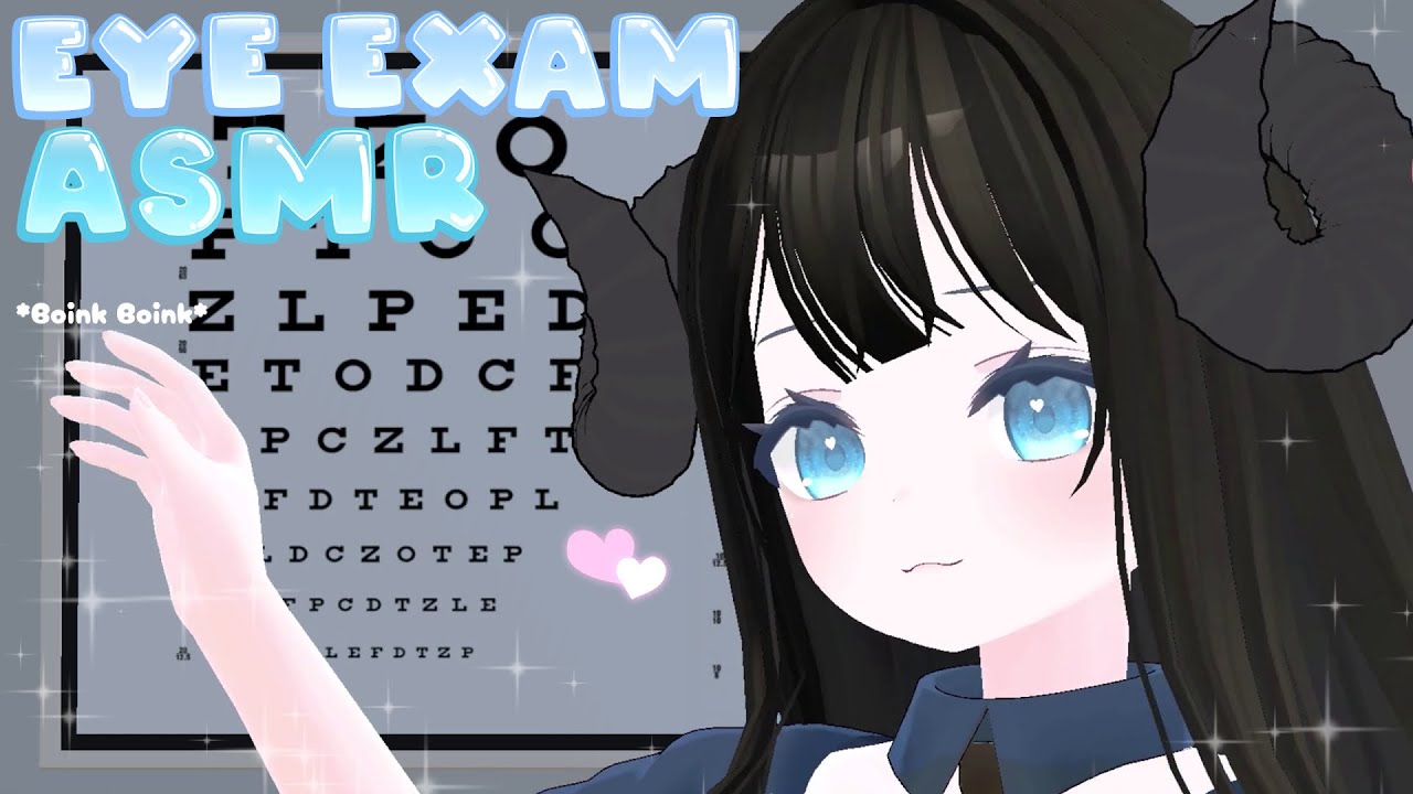 ASMR Eye Exam 👀 Can You Keep Your Eyes Open Long Enough to Do It?【Vtuber | VRChat】