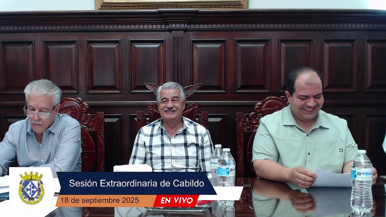 Sesión Extraordinaria de Cabildo 18 de Septiembre de 2025