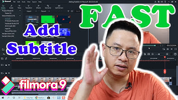 How to Add Subtitles to a Video in Filmora 9 FAST