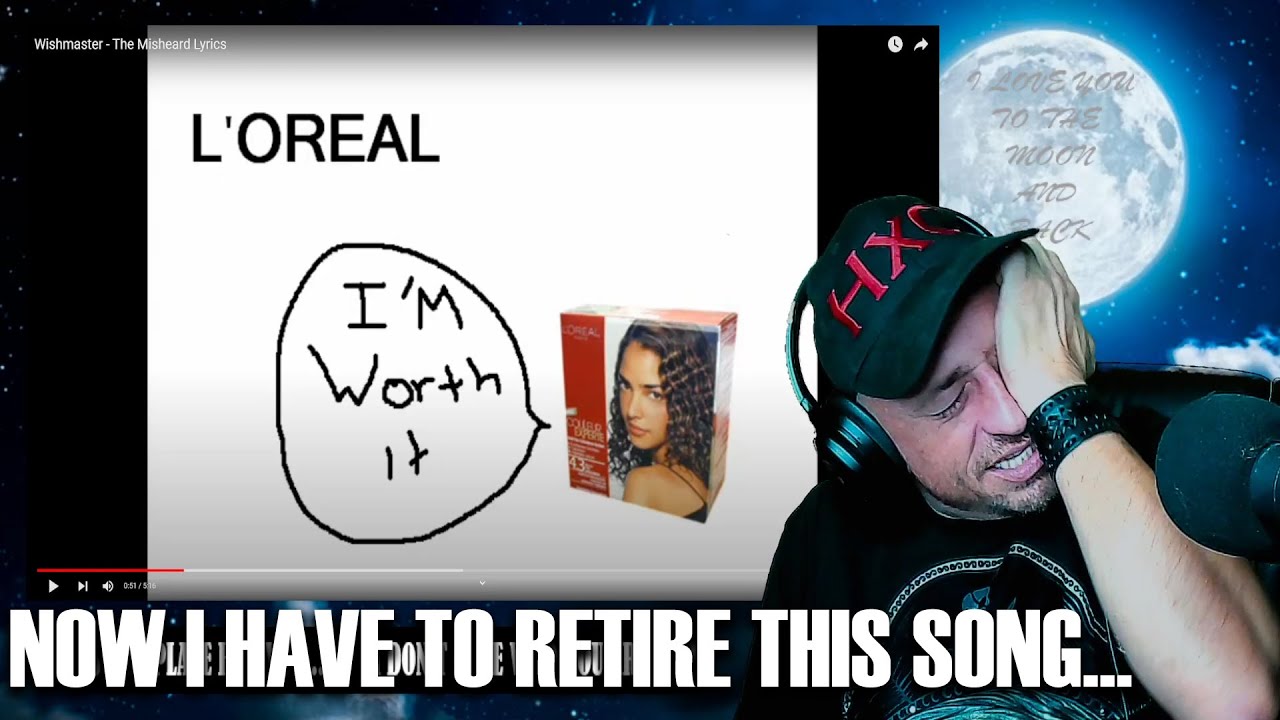 Wishmaster The Misheard Lyrics Reaction! YouTube