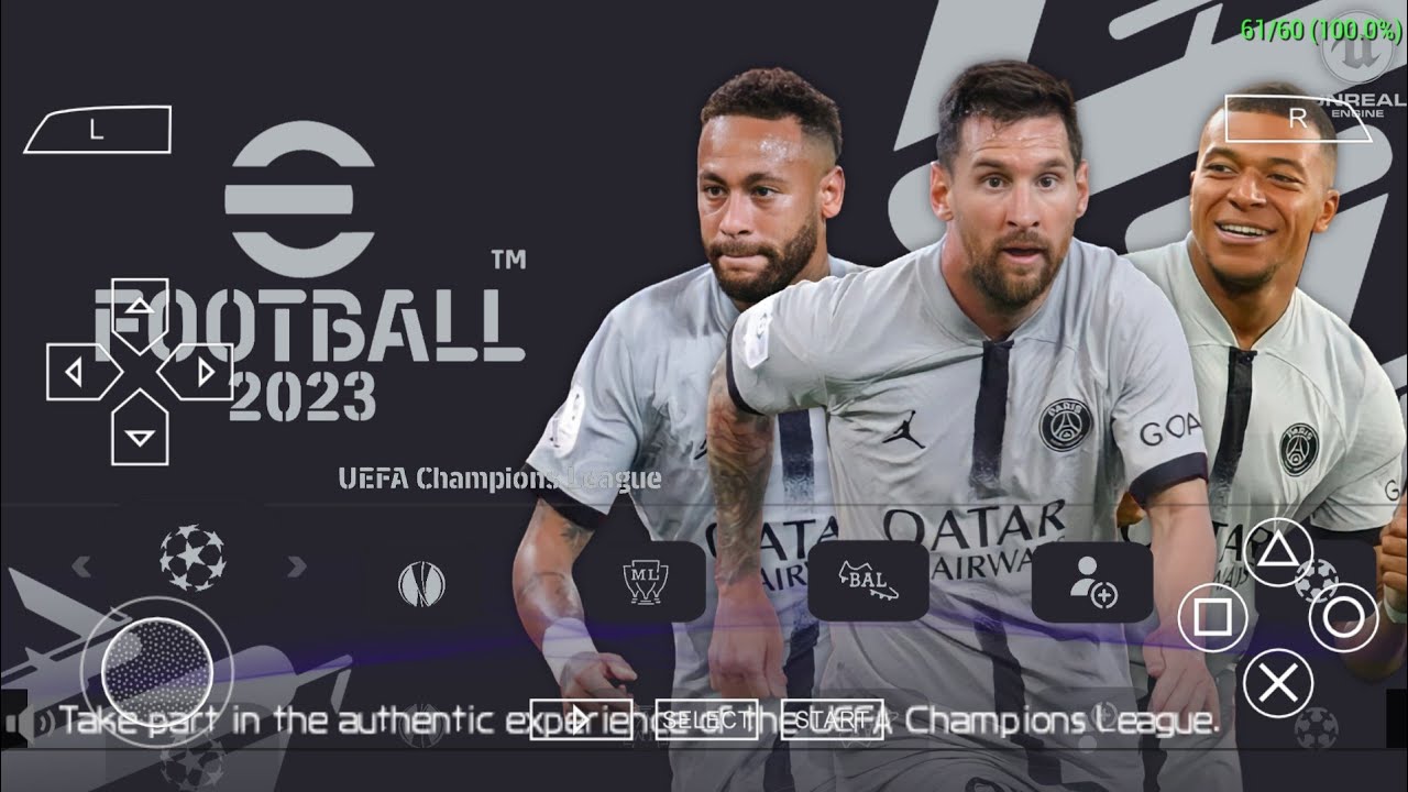 eFootball PES 2023 PPSSPP English Version Update Best Graphics