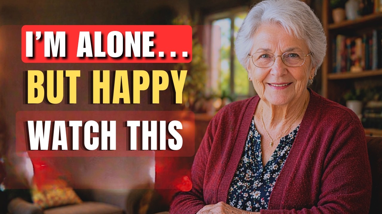 How to Be Happy Alone in Old Age | 5 Simple Habits for Seniors Without Friends