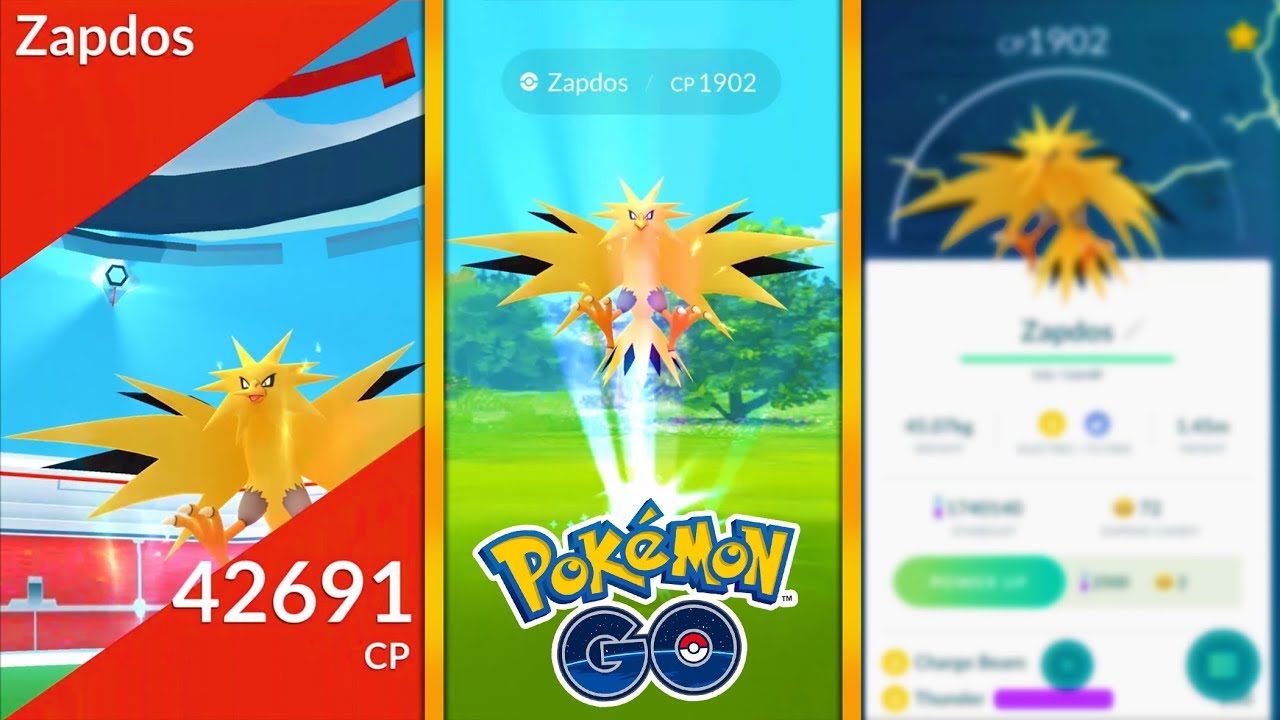 100 Iv Legendary Zapdos In Pokemon Go Perfect Iv Zapdos Found But Did We Catch It Youtube