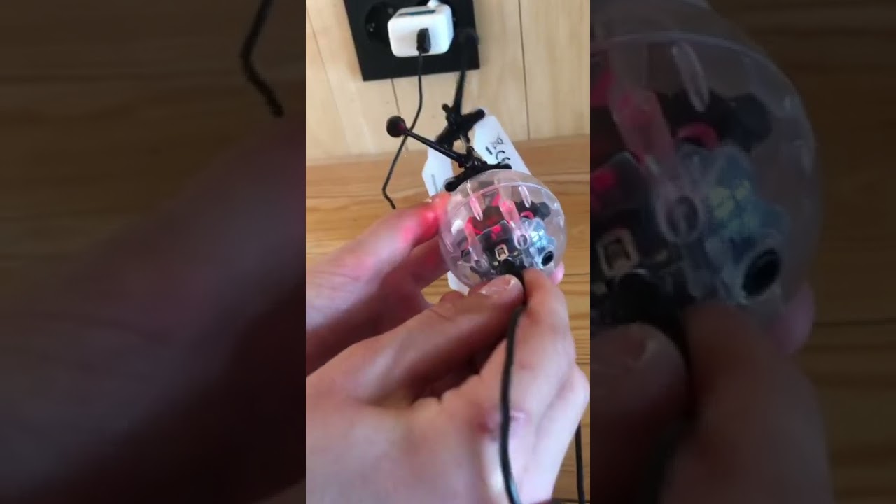 Unboxing a flying ball