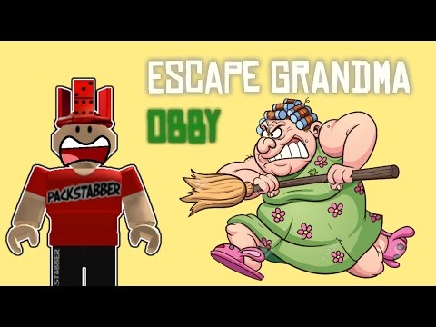 Roblox Escape Grandma House Obby Youtube