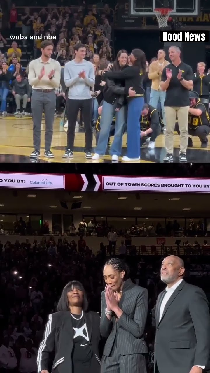 Our 22’s #hoodnews #caitlinclark #ajawilson #trending #viralvideo #basketball #jersey #reaction #wow