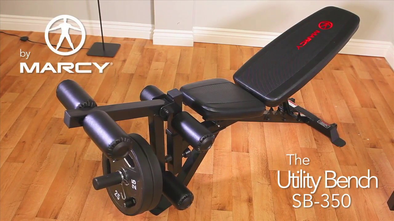 Black for sale online Marcy SB-350 Adjustable 6 Position Deluxe Utility Weight Bench 