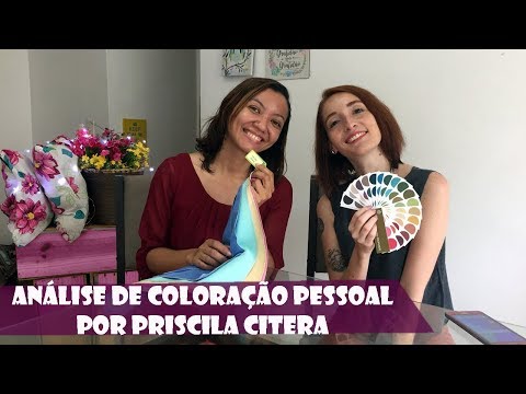 Análise de Coloração Pessoal com Priscila Citera