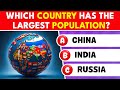 Can You Pass This Geography Trivia Challenge! 🌎 50 Quiz Questions 📚 - Knowlio