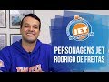 Personagens jet  prof rodrigo de freitas