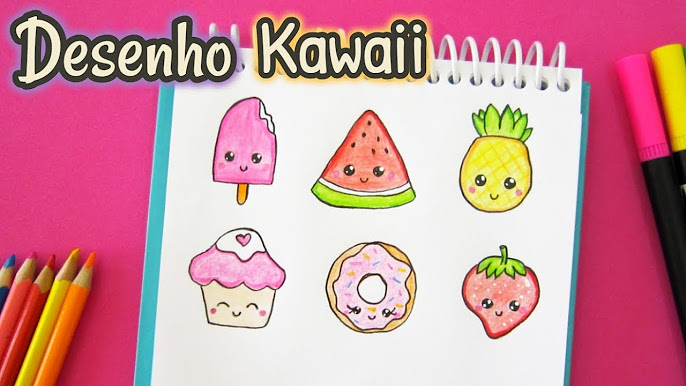 26 ideias de Desenho para pintar kawaii em 2023