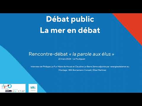 Les élus de Houat : A-t-on une vision globale du déploiement des éoliennes en mer ?