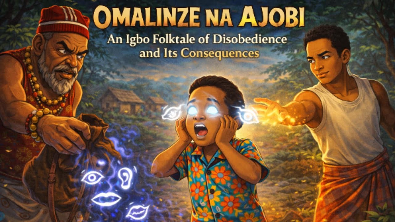 Омалинзе На Аджоби: народная сказка народа игбо о неповиновении и его последствиях.