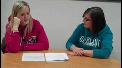 Writing Center Video Scenario: Plagiarism and Tutoring