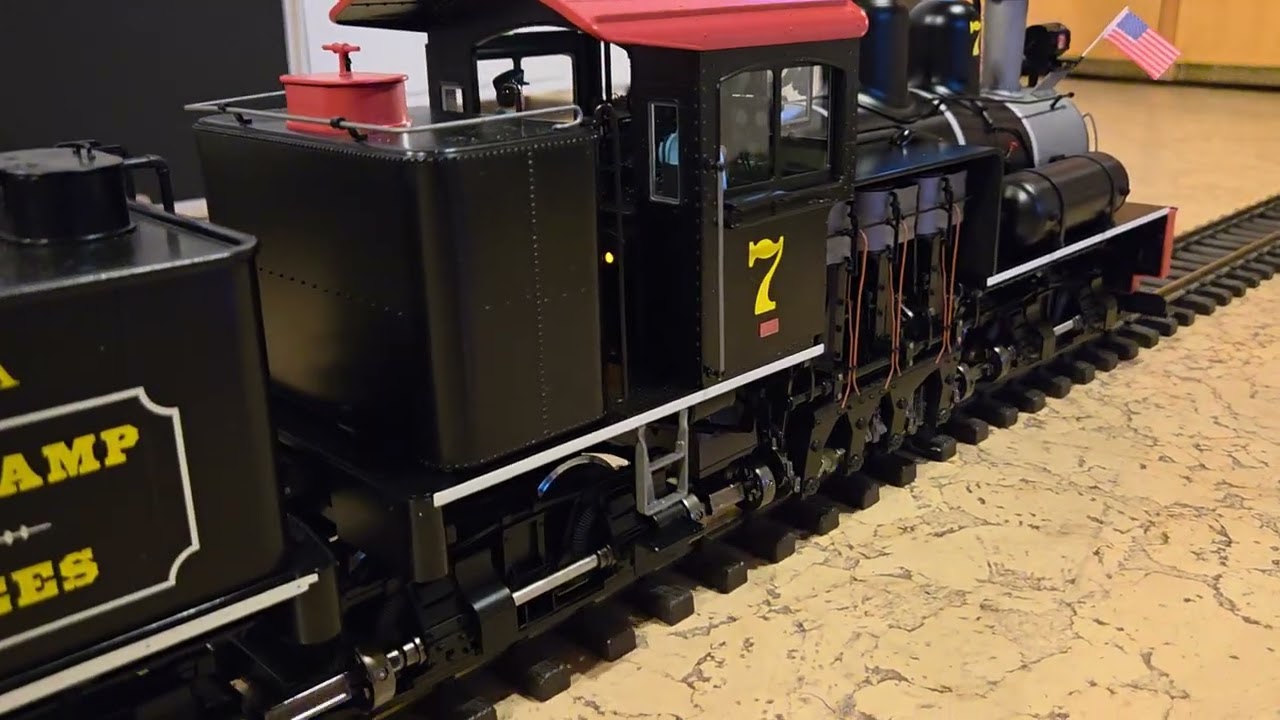 Einzug der Shay in die loktrage