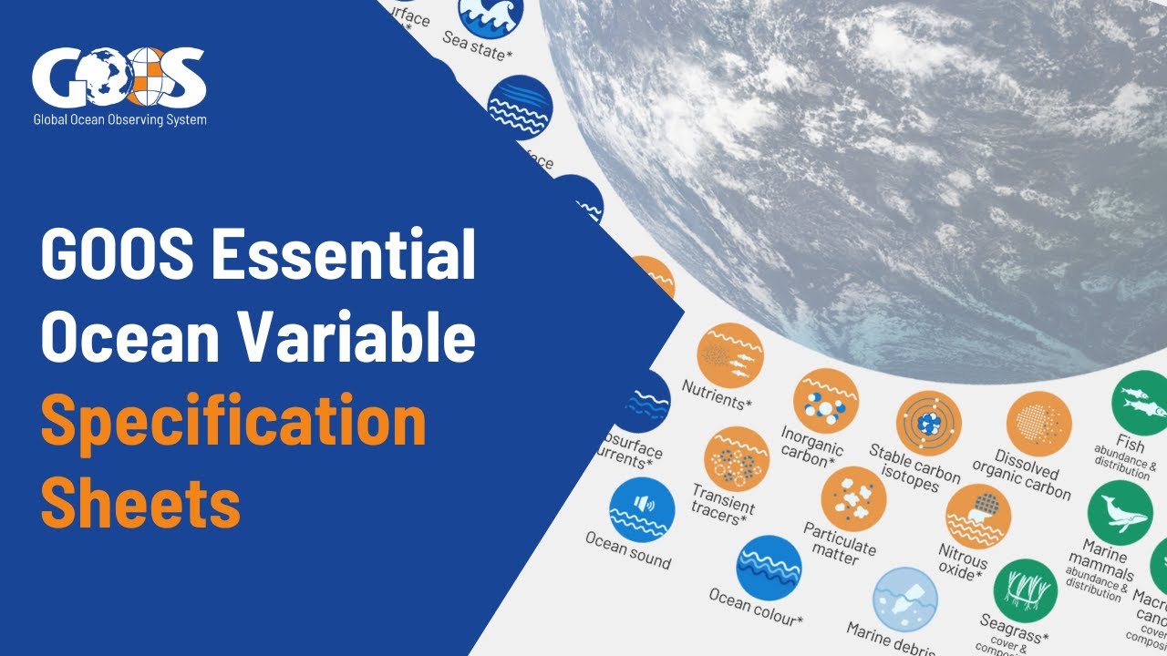 Ocean Variable Introduction to GOOS Essential Ocean Variable Specification Sheets ...