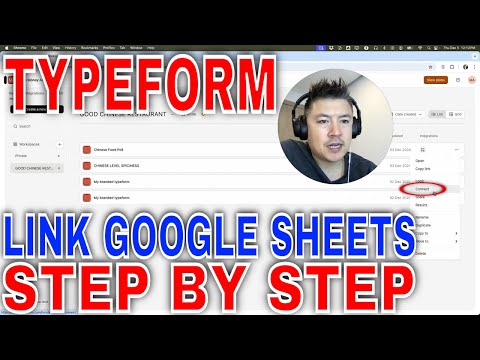 ✅ How To Link Connect Google Sheets To Typeform 🔴