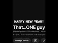 Happy new year!