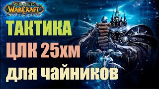 картинка: ЦЛК 25хм ТАКТИКА / World of Warcraft: Wrath of the Lich King