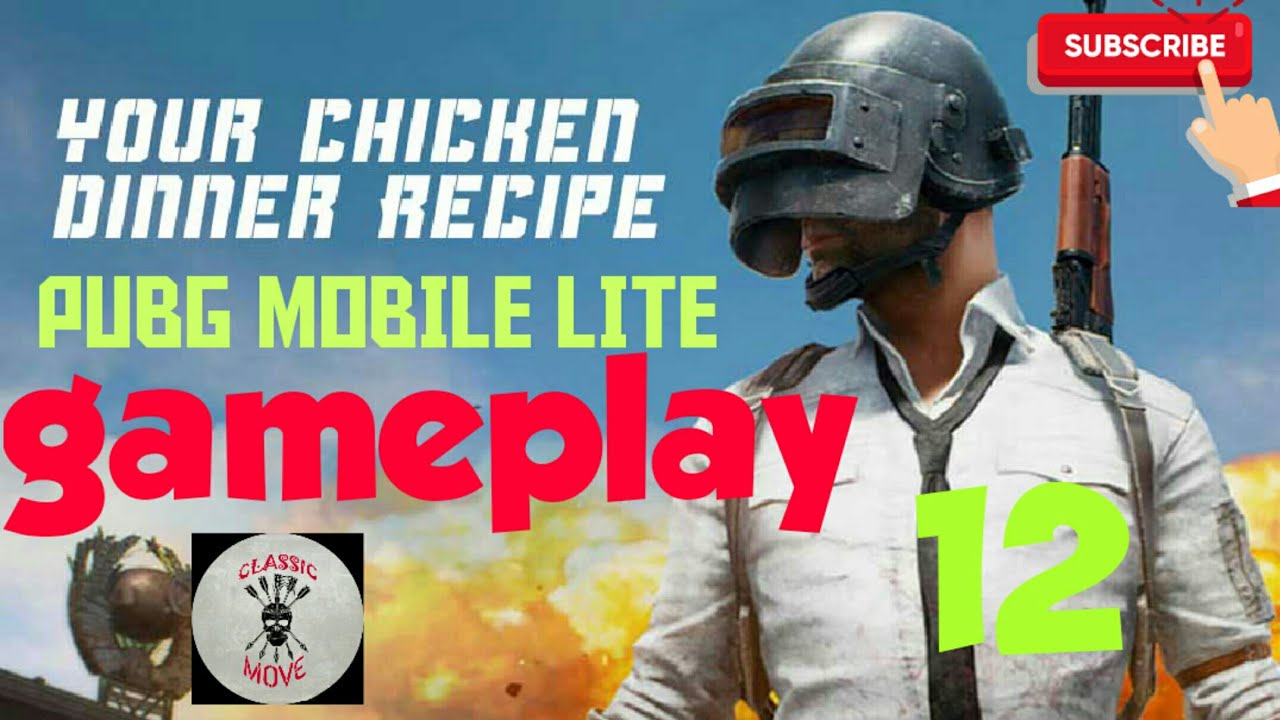 PUBG MOBILE LITE GAME PLAY 12 | chicken dinner match - YouTube