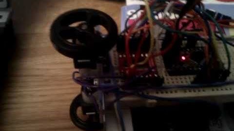 Testing TB6612FNG motor driver.