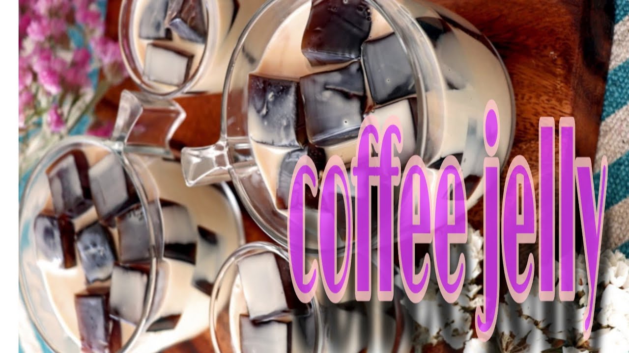 PAANO GUMAWA NG COFFEE JELLY easy way to make coffee jelly YouTube