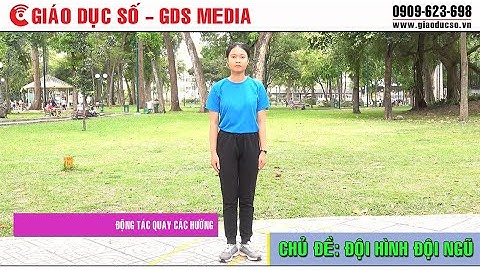 Đội hình đội ngũ - Động tác quay các hướng