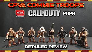 MEGA BLOKS CALL OF DUTY KNOCK OFF [ CHINESE PVA TROOPS 2026 ] Detailed Review
