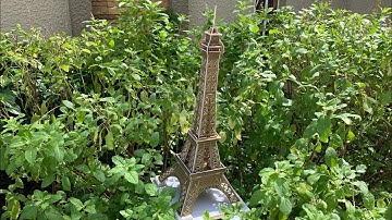 DIY Craft Instruction 3D Puzzle Cubicfun Tour Eiffel Paris