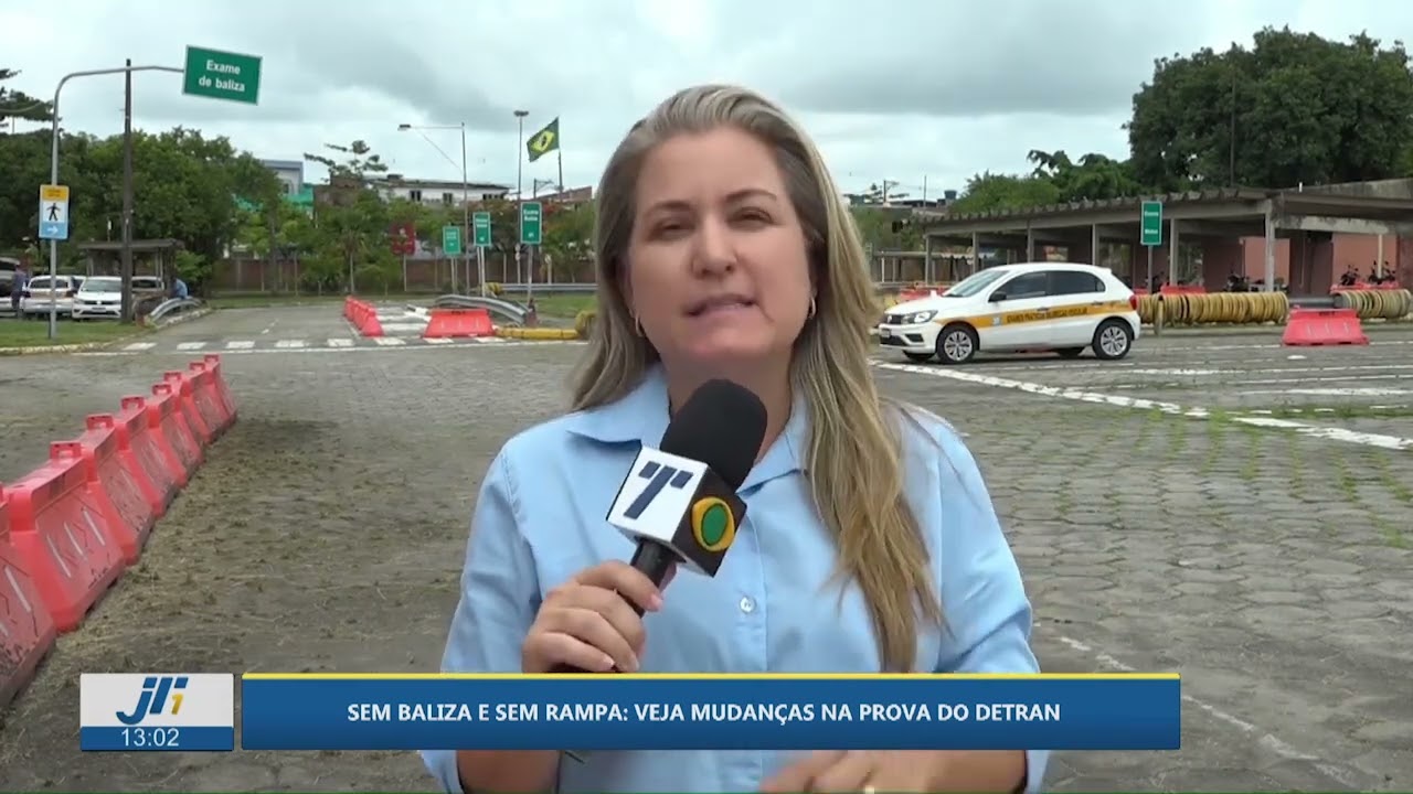 Sem baliza e sem rampa: veja mudanças na prova do Detran