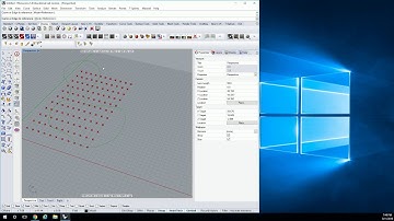 21 - Test Points in Curve for Smart Geometric Patterning Grasshopper Rhino