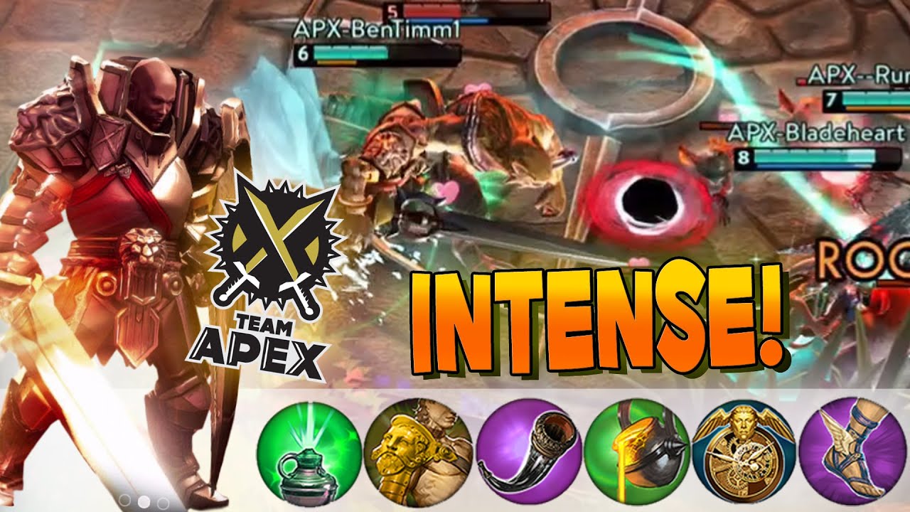 Crazy Intense Match! | Vainglory [RANKED] Roam Lance Gameplay