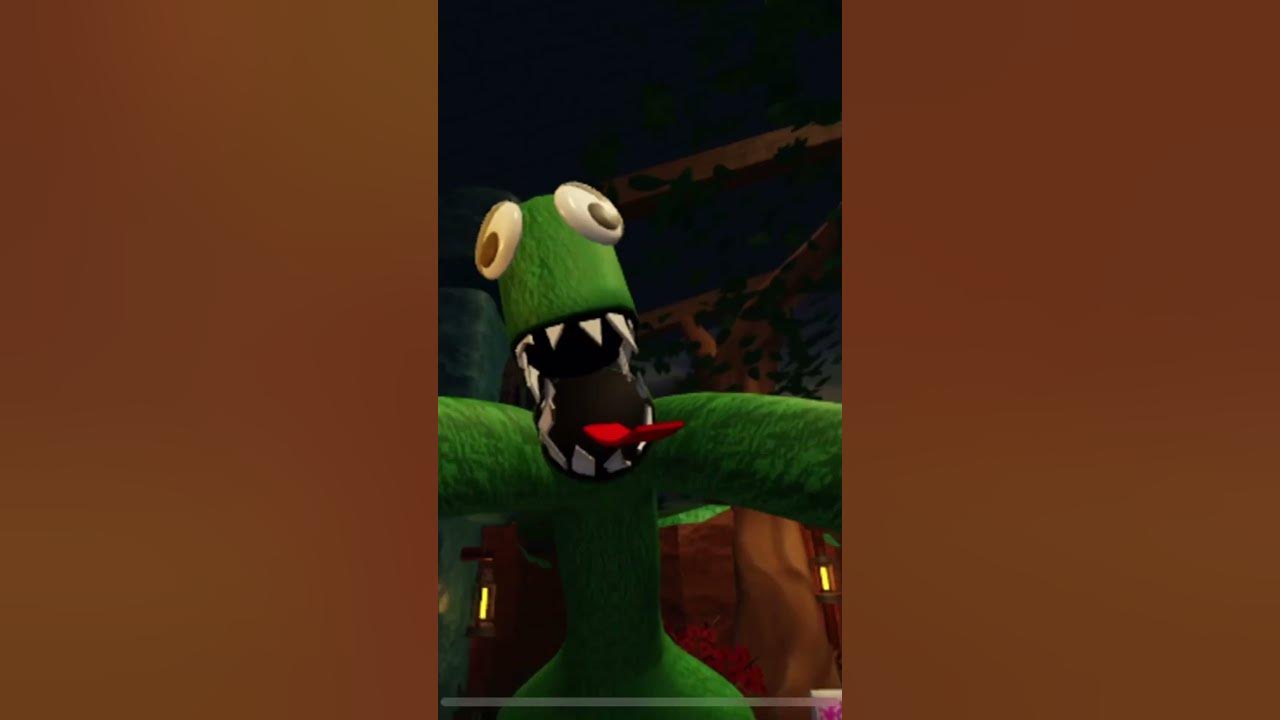 Green monster jumpscare #roblox #shorts - YouTube