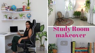 Study Room Makeover In Budget || Workspace Decor Ideas || Work From Home  Setup - Youtube