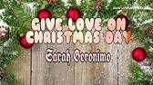 Sarah Geronimo - Give Love On Christmas Day Lyrics - Youtube