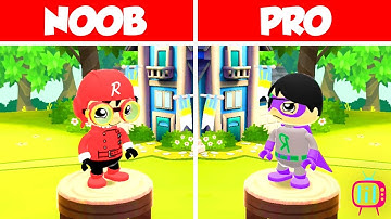 NOOB VS PRO! 😂 NOOB RYAN VS VILLAIN RYAN! Tag with Ryan | android ios gameplay 1080p widescreen