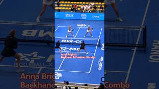 Anna Bright’s Insane Backhand &amp; Forehand Combo 🔥💥#pickleball