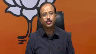 Press Conference by Shri V. Muraleedharan at BJP HQ, New Delhi. screenshot 2