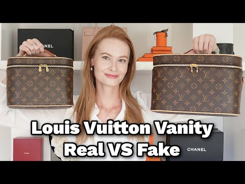 Louis Vuitton® Nice Vanity  レディースハンドバッグ, モノグラム, ヌメ革